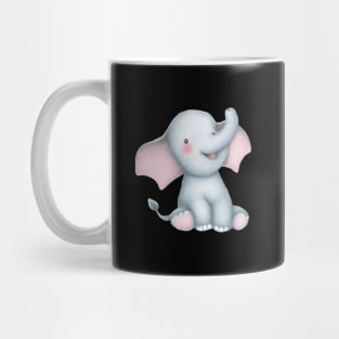 Cute Baby Elepahant Mug